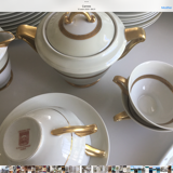 Porcelain tableware service