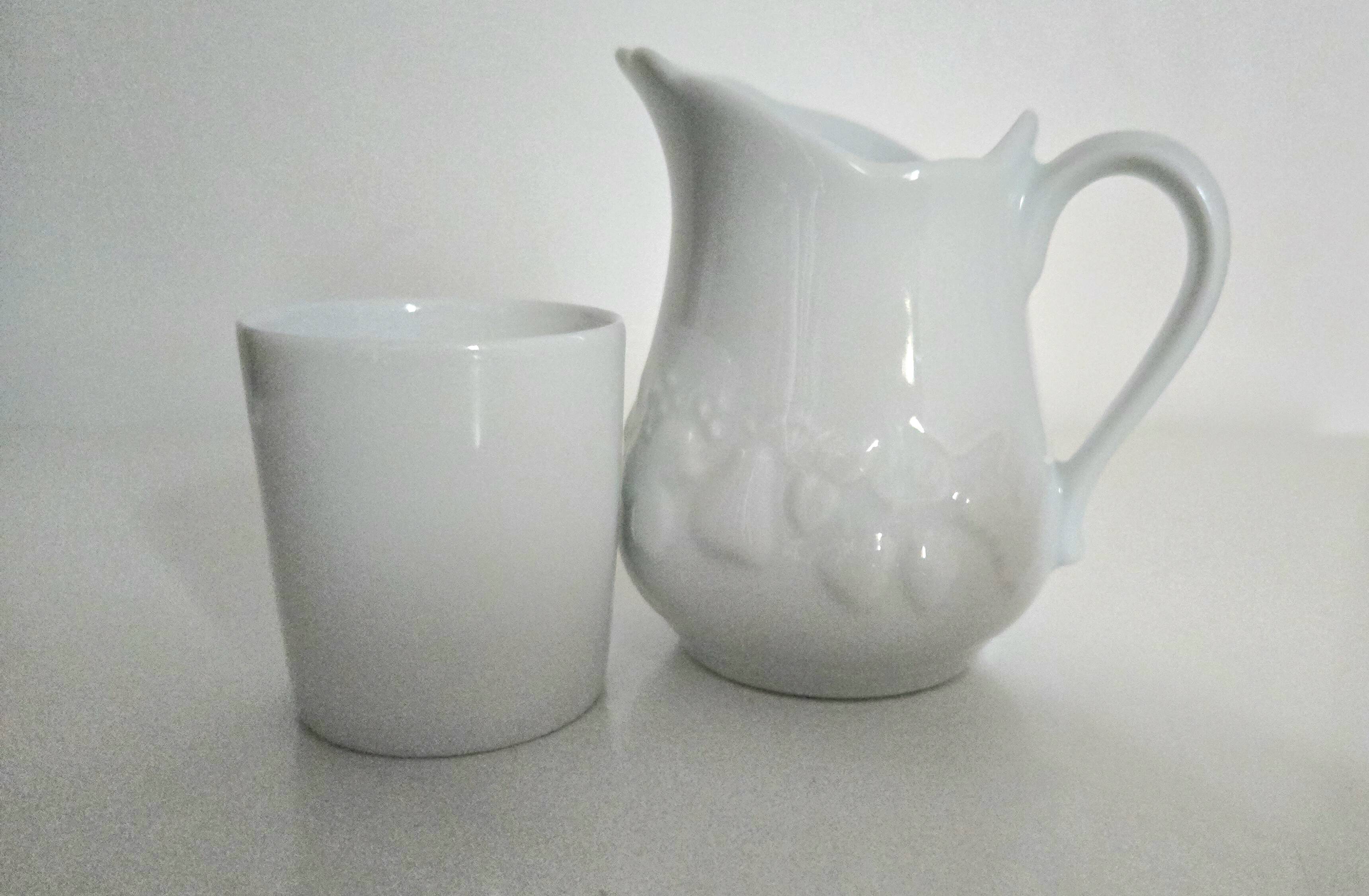 Tasse expresso et Pichet