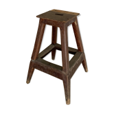 Tabouret bois brut