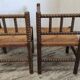 Chaises coin du feu