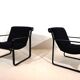 Lot de 2 fauteuils lounge Knoll Sling par Hannah&Morrison