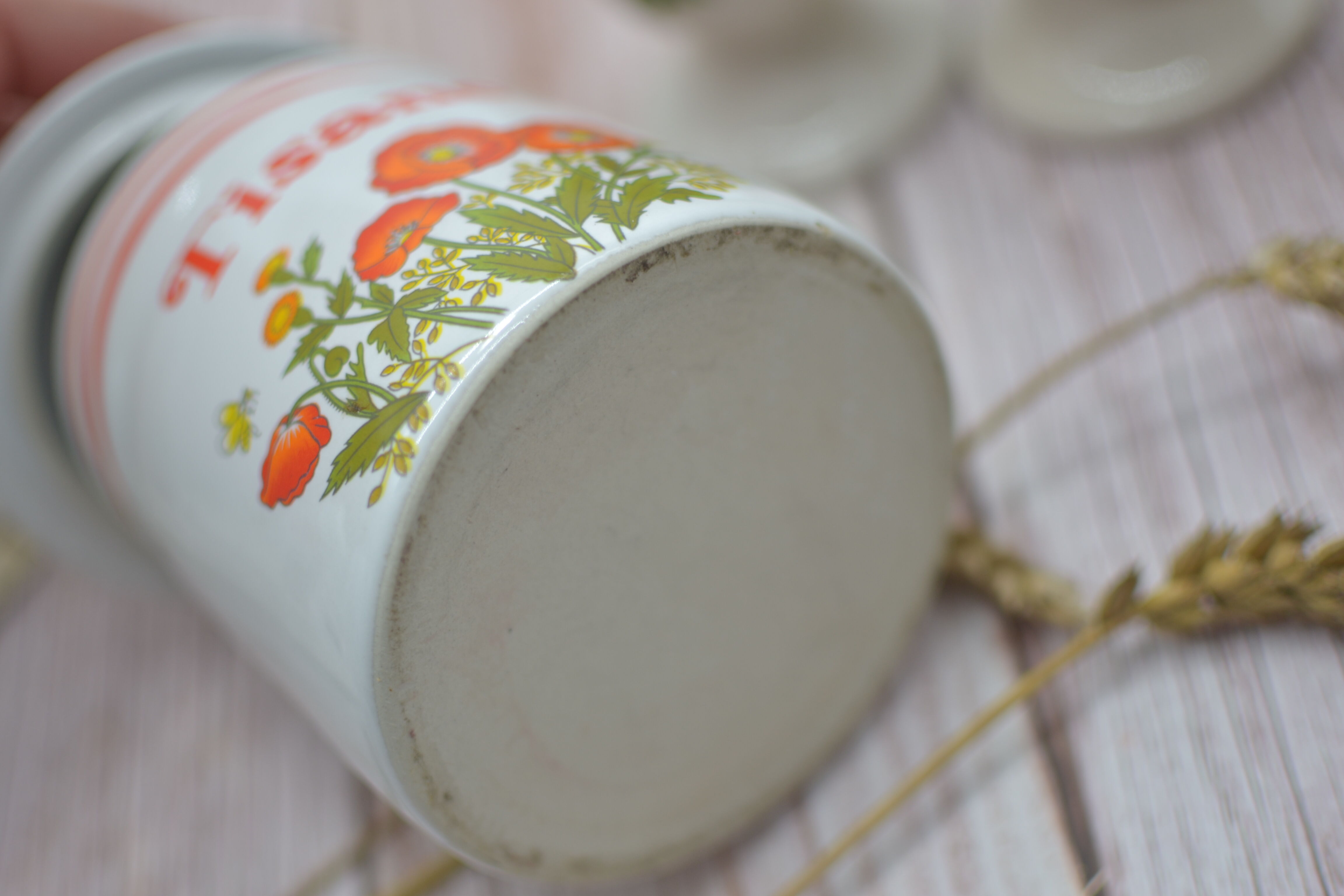Ensemble de 6 mazagrans en grès pour tisane & 1 pot à tisane