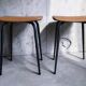 Paire de tabourets