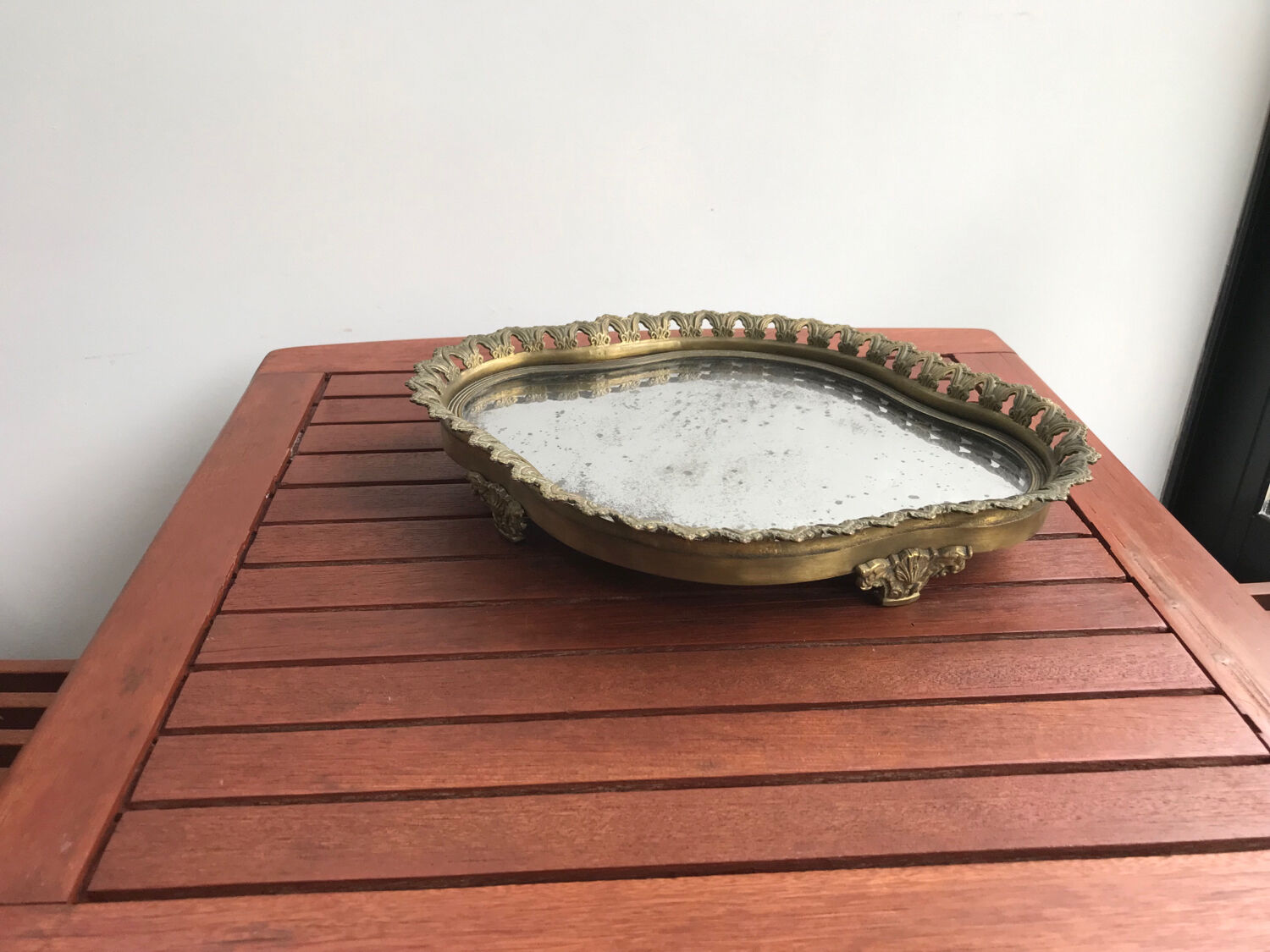 Mirror tray - centerpiece