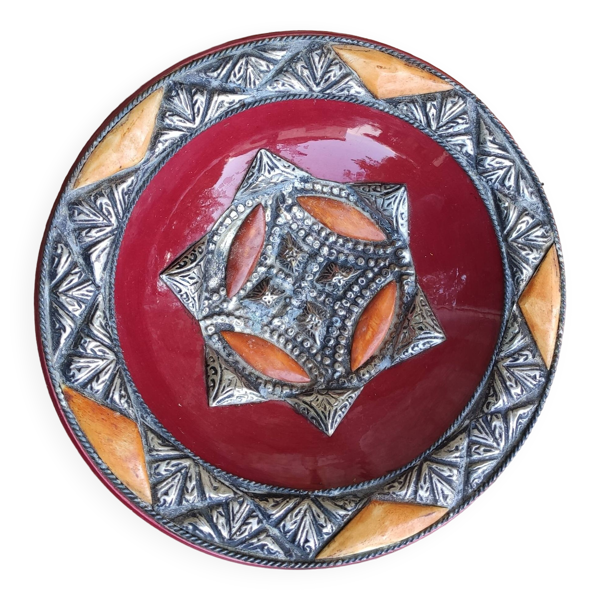 Plat marocain en céramique