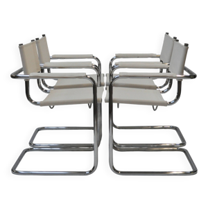 Ensemble de 4 chaises - lin
