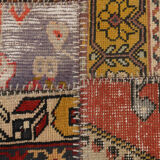 5x8 Red Classic Tapis Teppich Patchwork Rug,242x168Cm