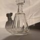 Carafe en cristal taillé à pans coupés - Baccarat Talleyrand