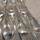 6 silver-plated dessert forks by Christofle, Albi pattern