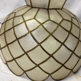 Old mother-of-pearl and brass suspension