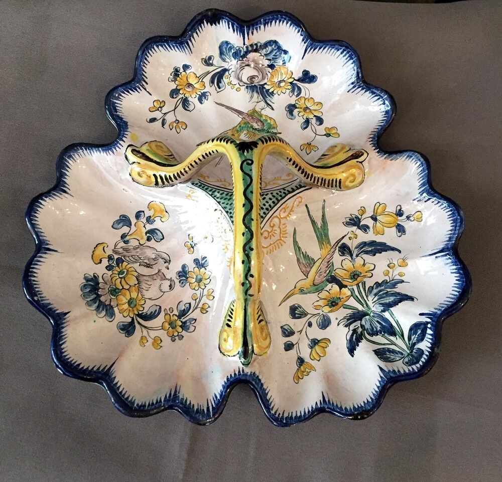 Serviteur  ou mendiant en faïence de Nevers felicien cottard (1865-1923)