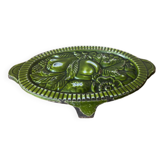 Old enameled cast iron trivet