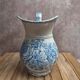 Antique brocade by Jules Vieillard Bordeaux blue & white – Ironstone, floral decoration – 19th century