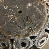 Vintage Design Black Ceramic Ball Vase #D654