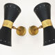 Wall lamps in the style of Italian creations of the 50s