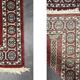 Vintage Hand-Woven Oriental Pakistani Mihrab Prayer Rug, 1960s