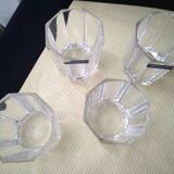 4 Villeroy Boch whiskey glasses