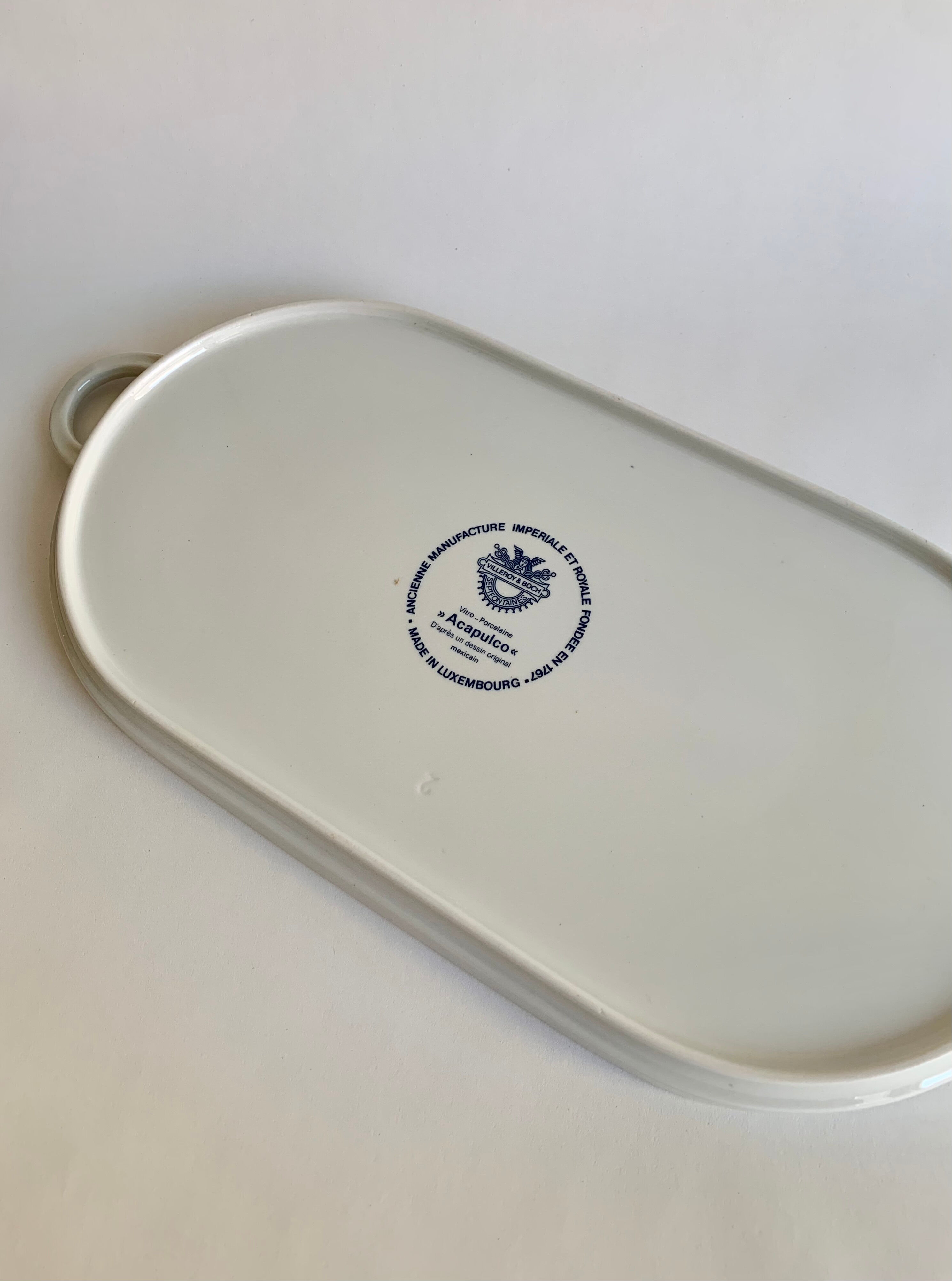 Villeroy & Boch Acapulco serving dish 42 cm, 1970s