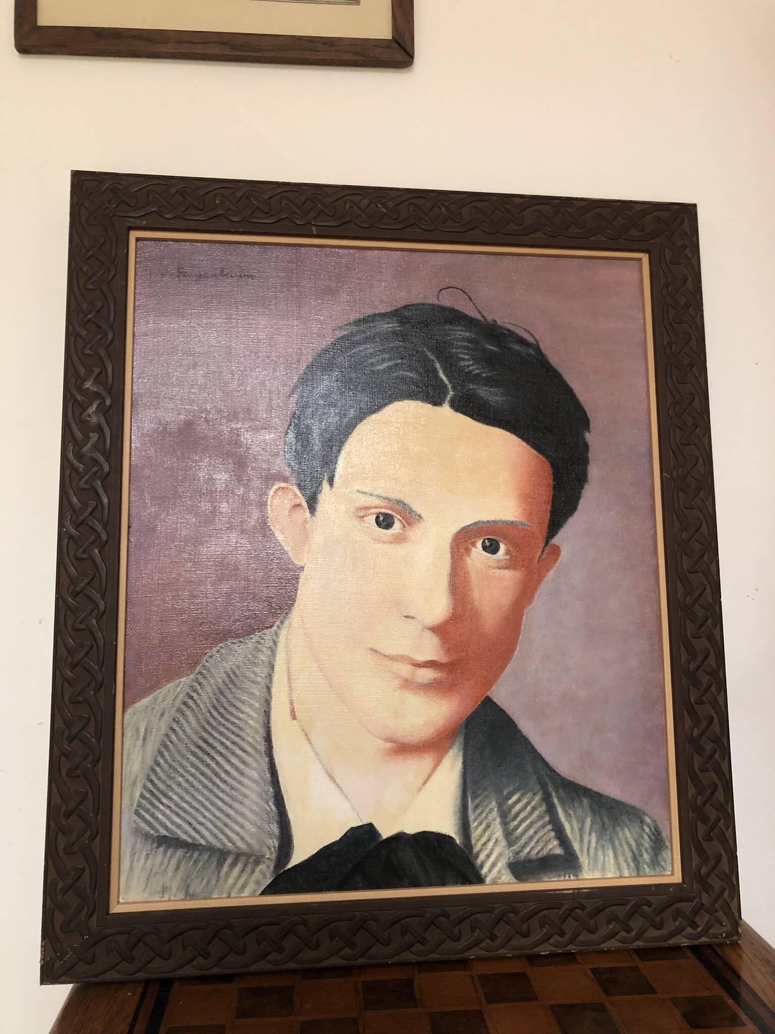 Tableau portrait d'homme