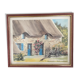 Framed watercolor by Roland Chetelat