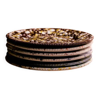 6 assiettes en céramique, Suma