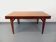 Vintage Scandinavian 50s 60s teak dining table with extension