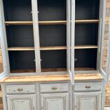 Oak vessel with grey patina