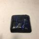 Empty cup pocket square coloured enamelled copper vintage