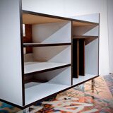 Vintage furniture hifi turntable / sideboard wood storage