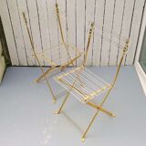Pair of chairs in methcrylate Yonel Lebovici - Bernard Berthet (No.2)