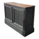 Antique wooden counter