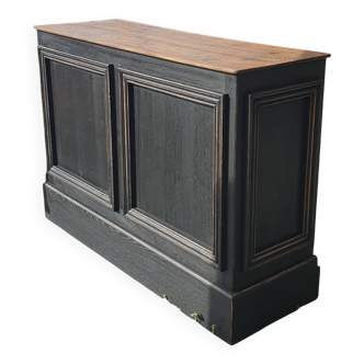 Antique wooden counter