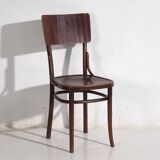 Anciennes chaises Thonet en bois courbé (c.1940). Ensemble de 4 pièces