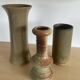 Set of 3 vintage ceramic vases