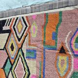 Tapis artisanal en laine du Maroc 3 x 2 m