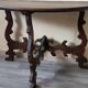 Console en châtaignier, Toscane XVIIe siècle