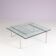 1970s coffee table Poul Kjaerholm Model: PK61 (not signed)
