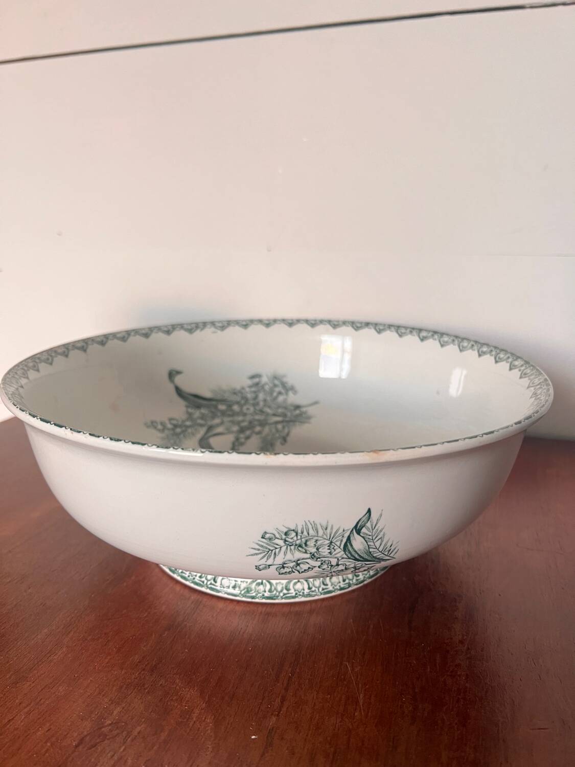 Ste Amand large iron earth salad bowl