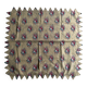 18th century Provence pillowcase in crenellated Indian fabric with pennants