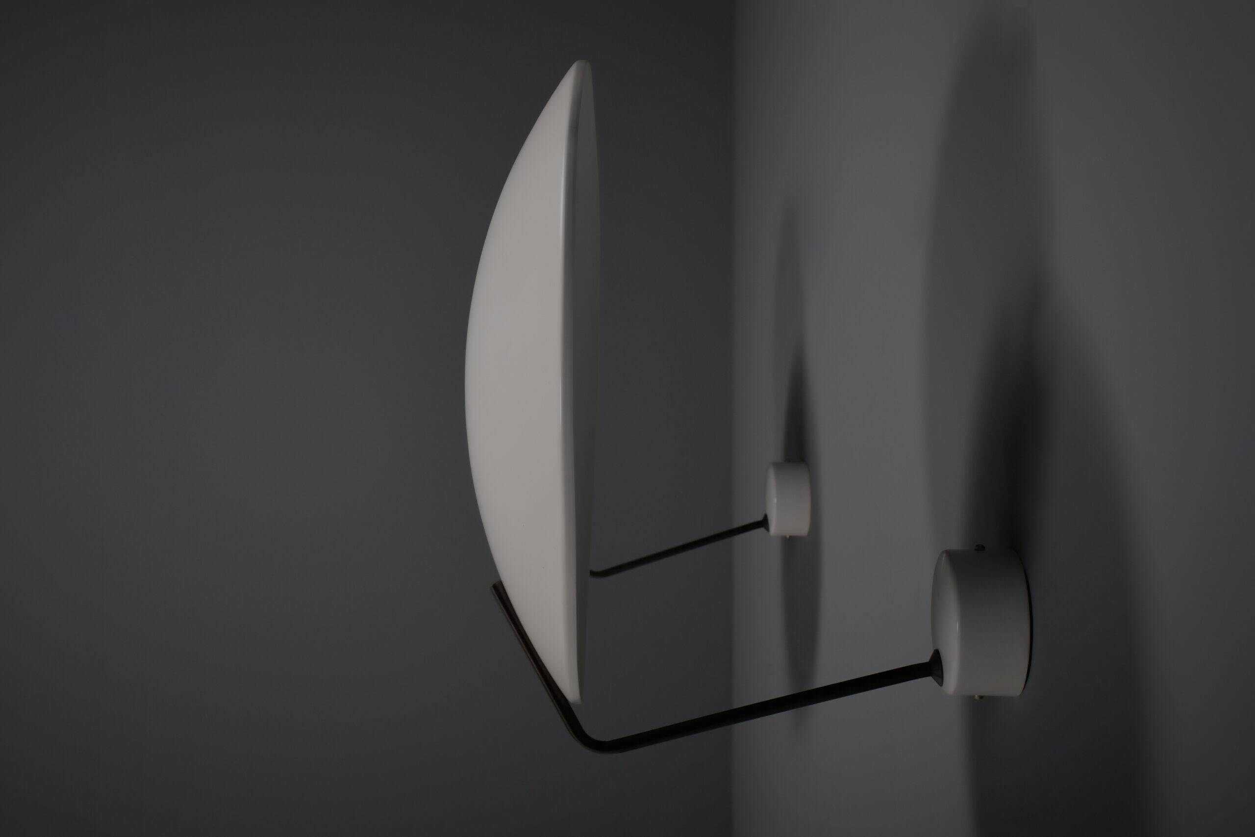 Set of metal Stilnovo Mod. 232 sconces by Bruno Gatta, Italy 1962