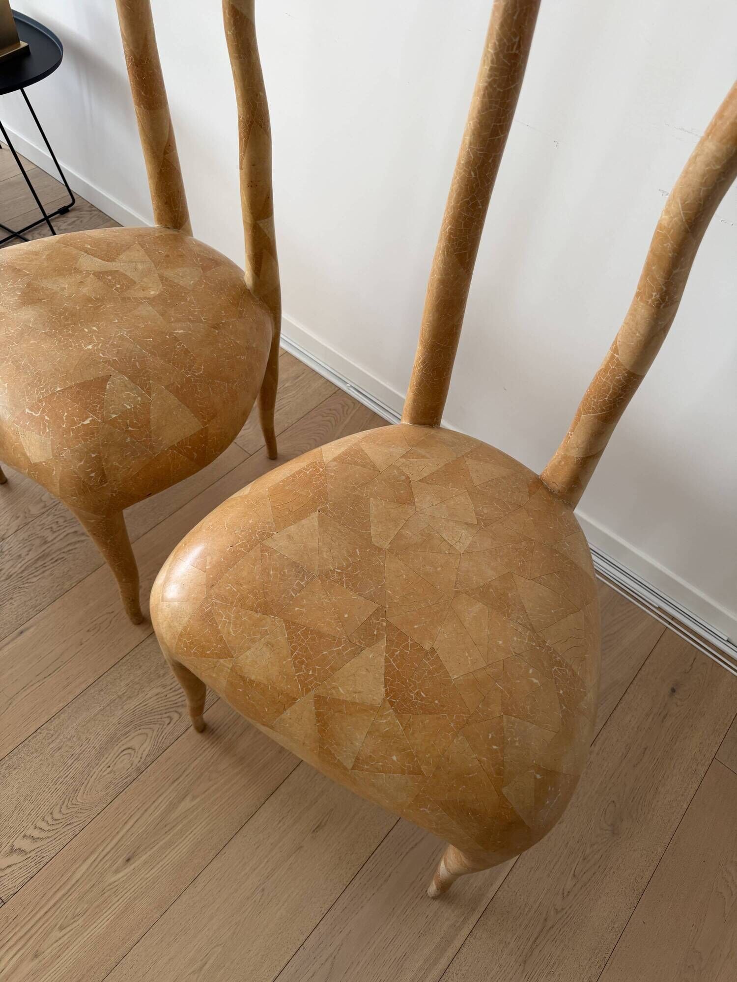 Sylvie" Chair by Rie and Yiouri Augousti, France 1989