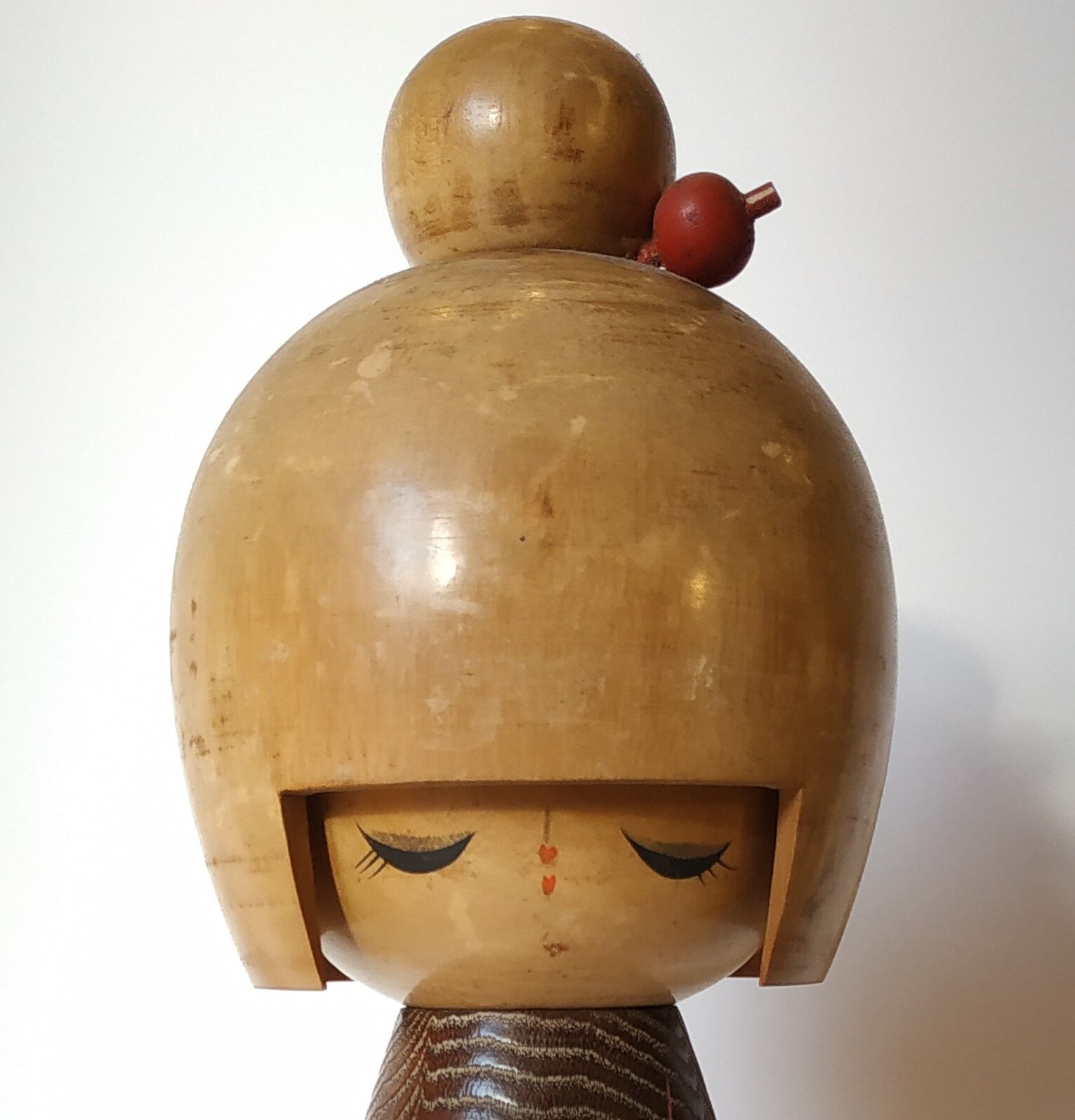 Great Kokeshi Doll, "LaTimide" by Okamoto Usaburo circa 1960-70 - Japan