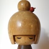 Great Kokeshi Doll, "LaTimide" by Okamoto Usaburo circa 1960-70 - Japan