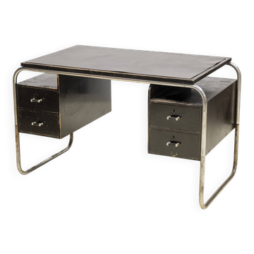 Swedish Funkis Writing Desk, Bauhaus-Inspired, 1940s