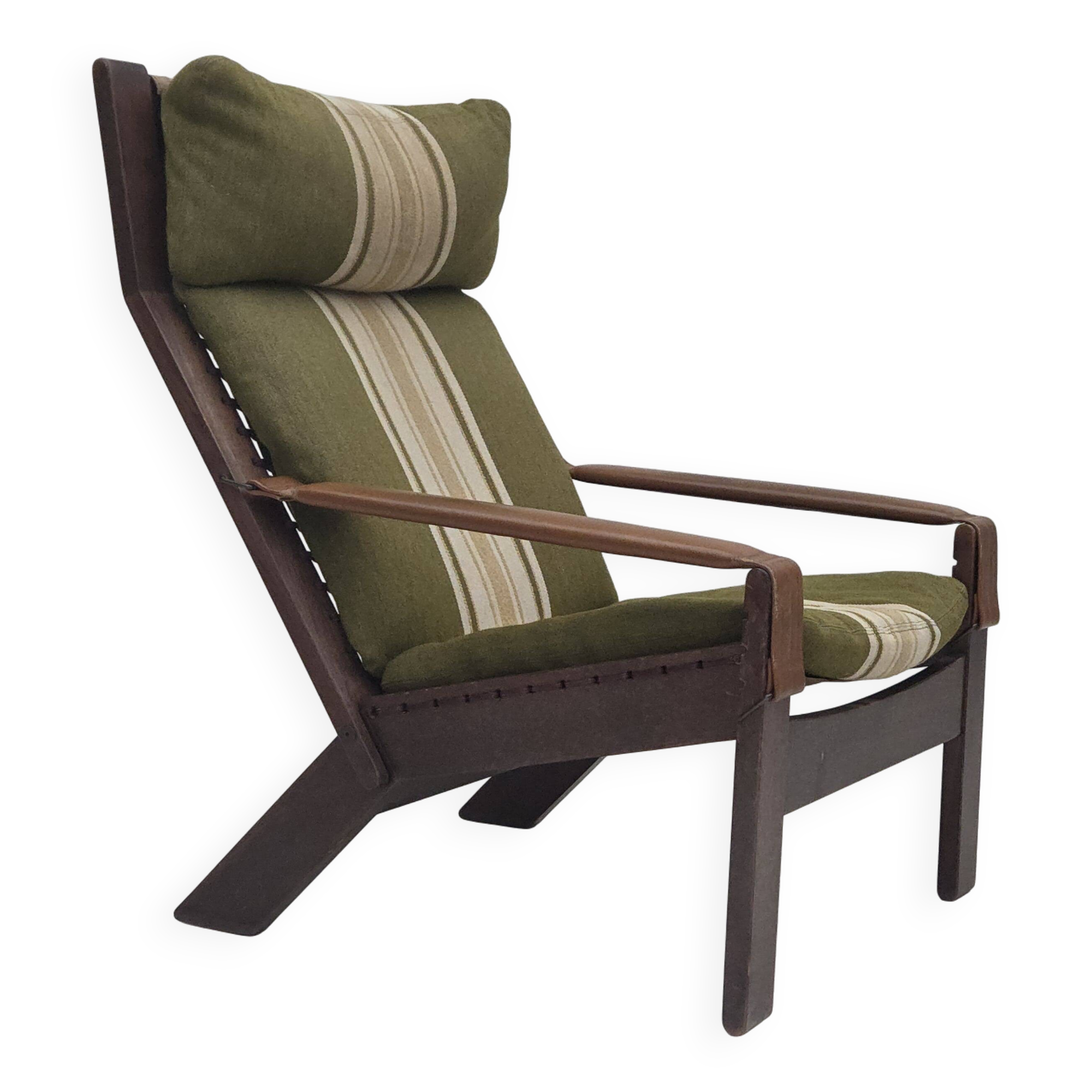 1970s, Norwegian design by Peter Opsvik for Westnofa, highback armchair.