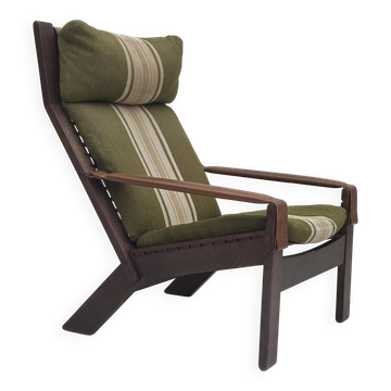 Fauteuil à dossier haut, années 1970, design norvégien de Peter Opsvik pour Westnofa