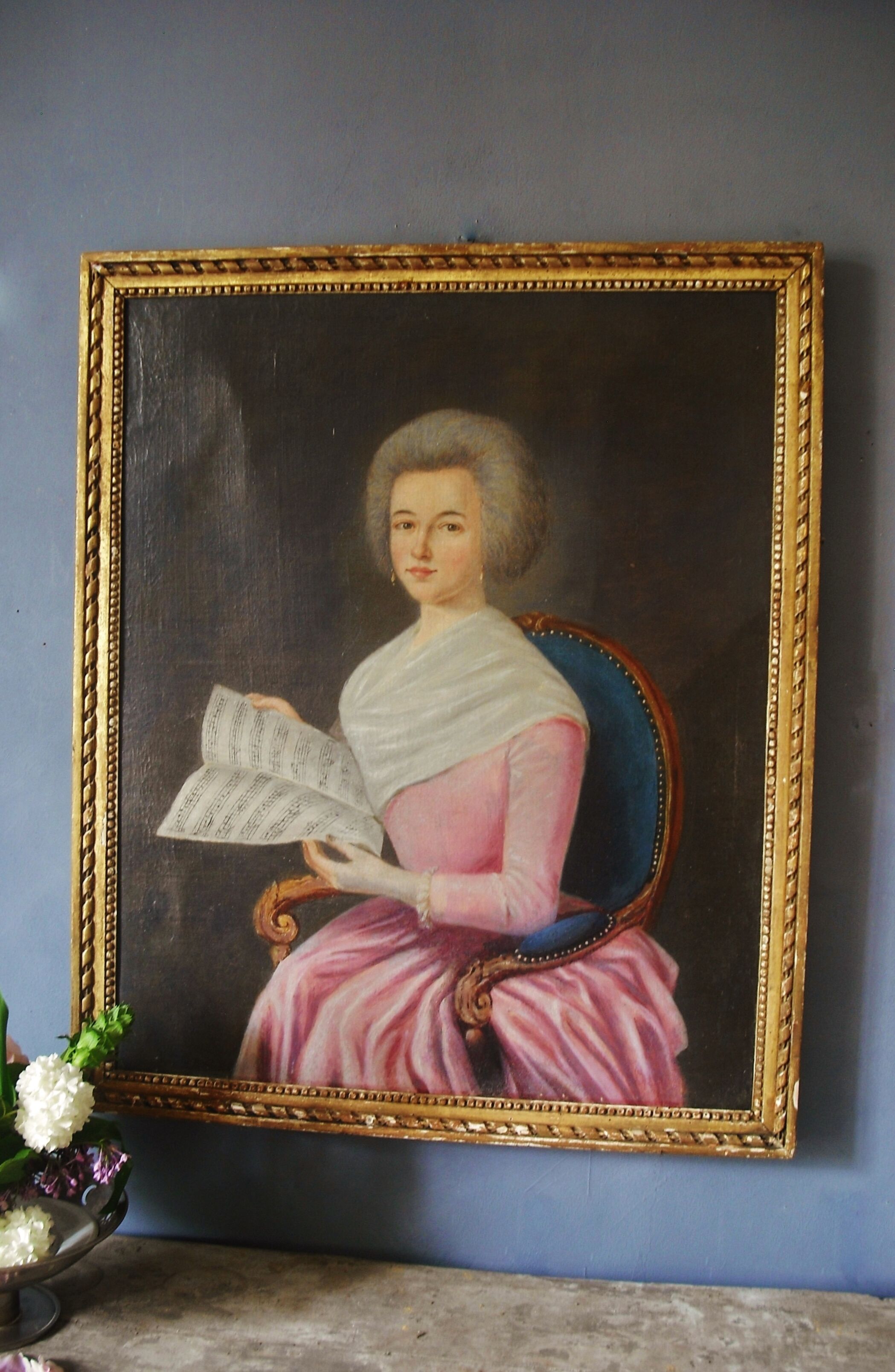 Portrait at La Partition - 80 x 66 - 18th