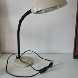 60s Articulated Lamp – Beige Metal and Flexible Neck