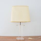 Table lamp » Crystal » David Lange vintage 1970s