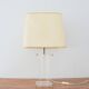 Table lamp » Crystal » David Lange vintage 1970s